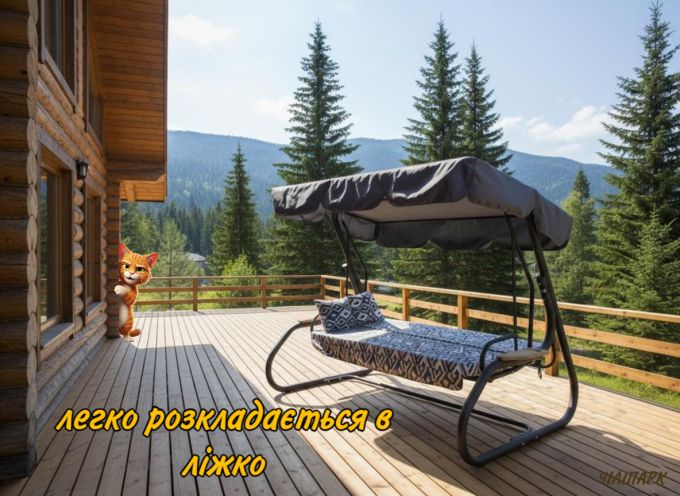 Садова гойдалка Ясмін (Арт. 040-2)